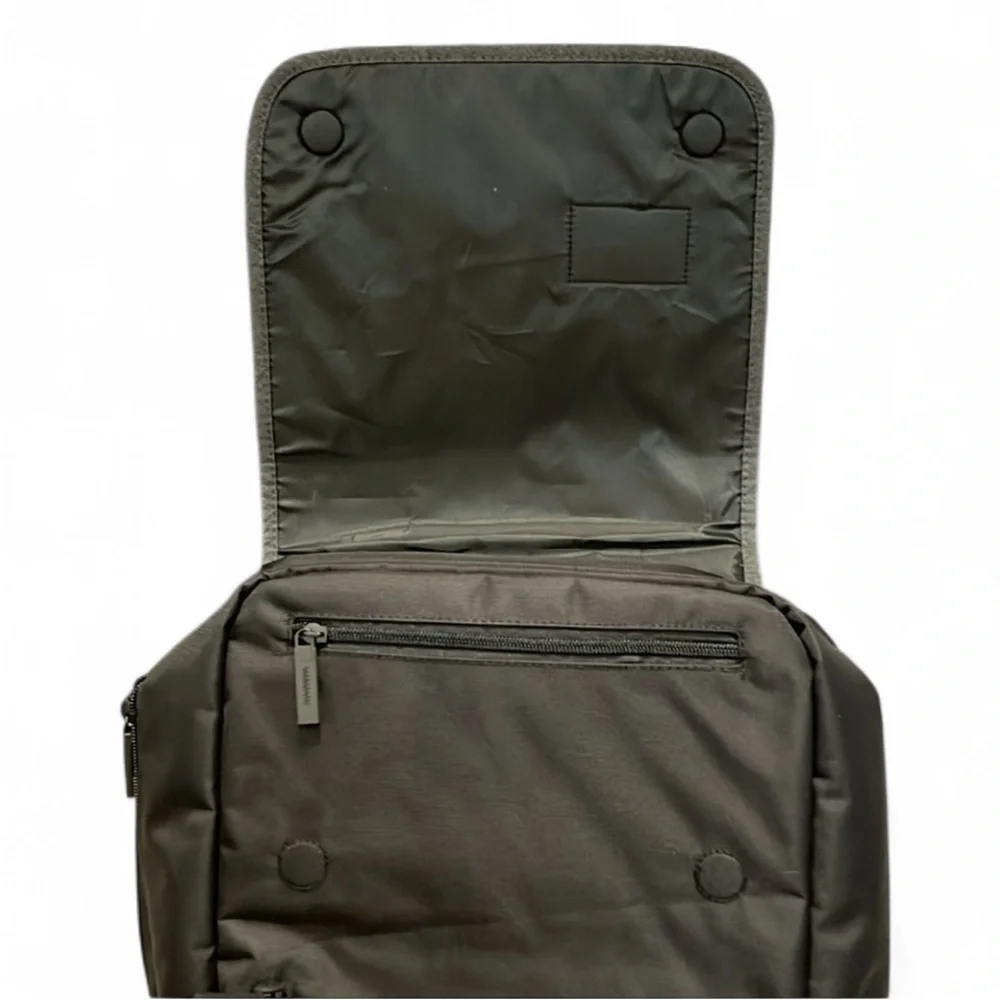 OrigAudio Barrow Laptop Backpack Black Travel Work Bag NWT